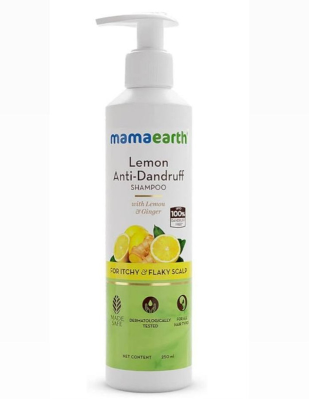 شامپو ضد ریزش مو لیمو و زنجبیل mamaearth 250mil