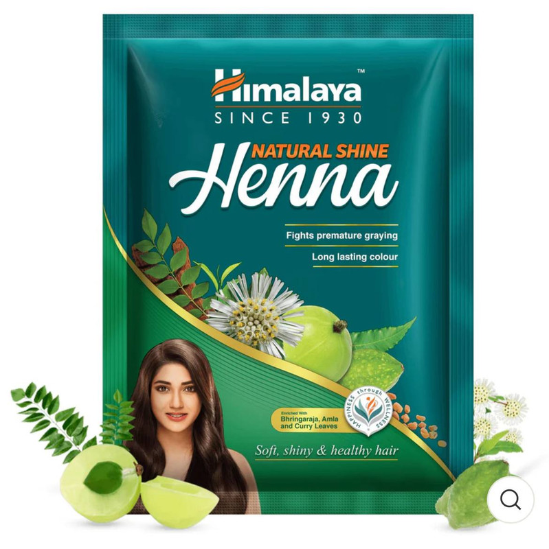حنا گیاهی هیمالایا رنگ طبیعی ۵۰گرم