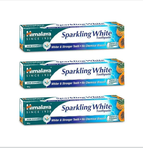 خمیردندان هیمالایا اسپارکلینگ وایت ( گیاهی ) ۸۰ گرمی
